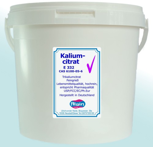 Kaliumcitrat eimer e 332 - eimer,