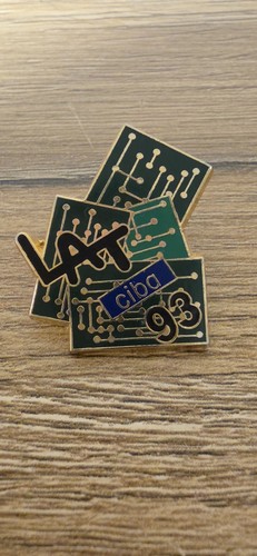 Vintage pin anstecknadel ciba - pin,