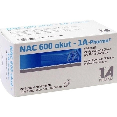 Nac 600 akut pharma - nac,