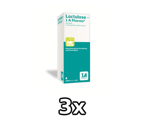 Lactulose pharma sirup - 3x, lactulose-1a