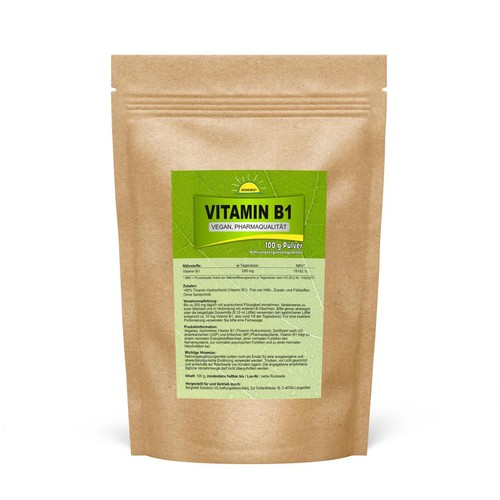 Vitamin thiamin pulver - vitamin,