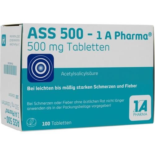 Ass 500 pharma - ass, tabletten