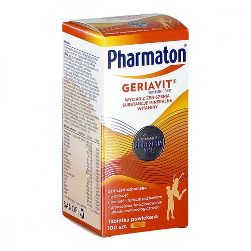 Geriavit pharmaton 100 - geriavit, 30/100