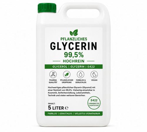 Pflanzliches glyzerin 5 - 5l,