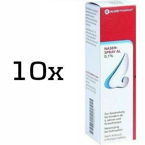 10x nasenspray für - 10x, al