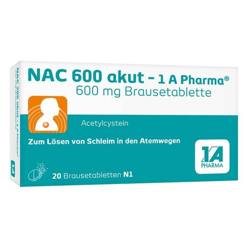 Nac 600 akut pharma - nac, 1a