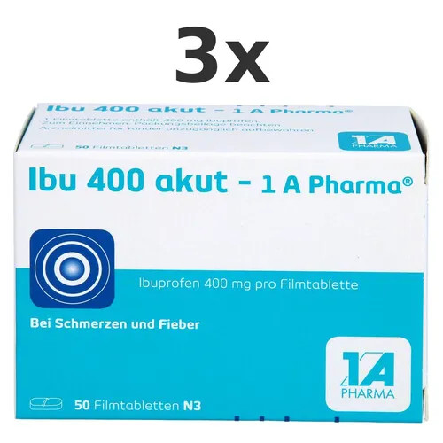 Ibu 400 akut pharma - 3x,