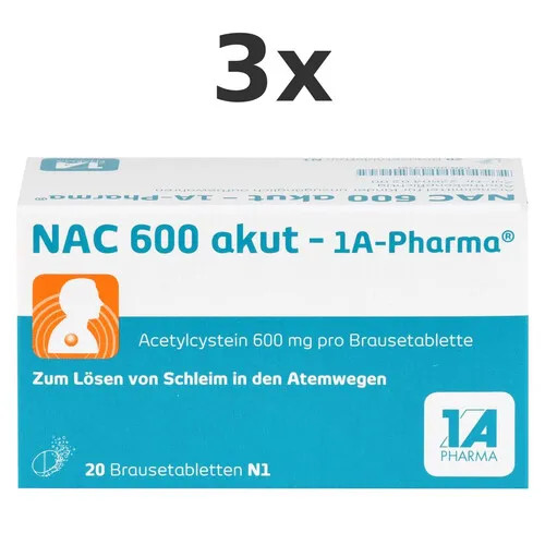 Nac 600 akut - -1a, pharma