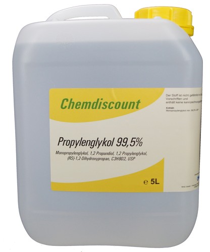5liter propylenglykol - 5liter, 99,5%