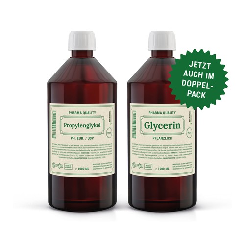 Glycerin propylenglykol - +,
