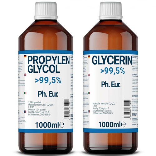Propylenglycol glycerin je - +,